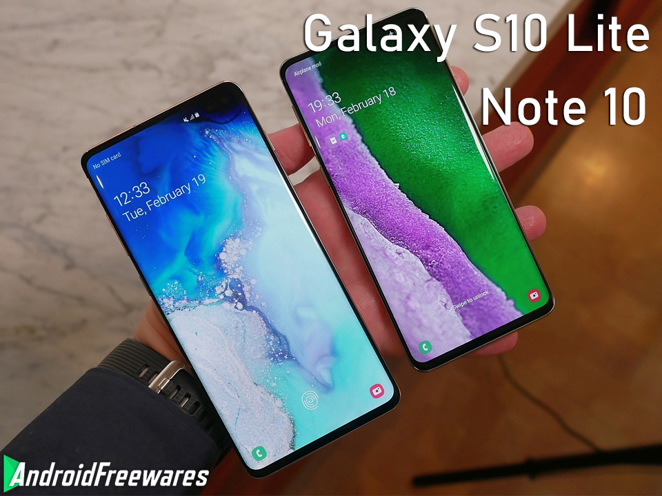 galaxy s10 lite note